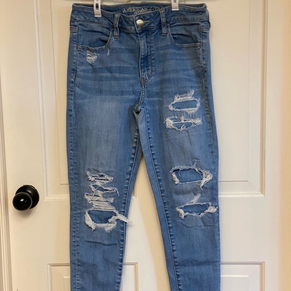 American Eagle Hi-Rise Jeggings Size 6 Short